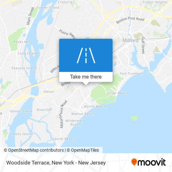 Mapa de Woodside Terrace