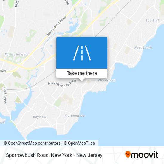 Mapa de Sparrowbush Road