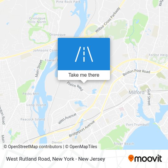 Mapa de West Rutland Road