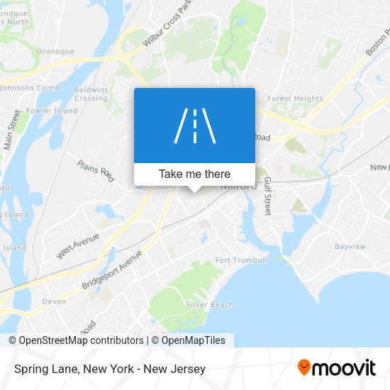 Mapa de Spring Lane