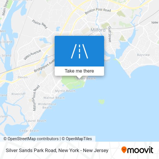 Mapa de Silver Sands Park Road