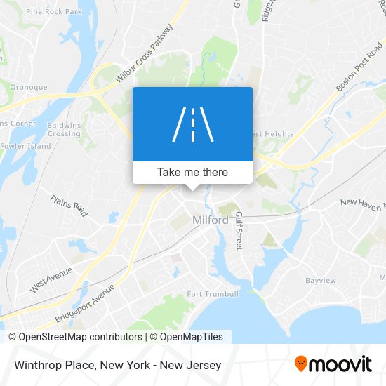 Mapa de Winthrop Place