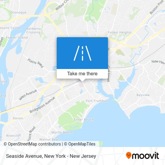 Mapa de Seaside Avenue