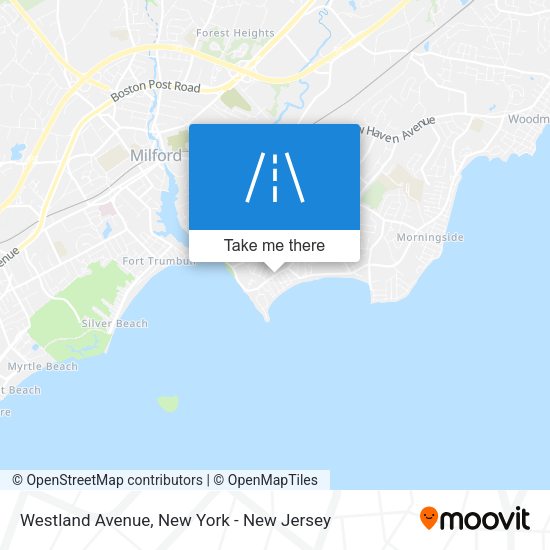 Mapa de Westland Avenue