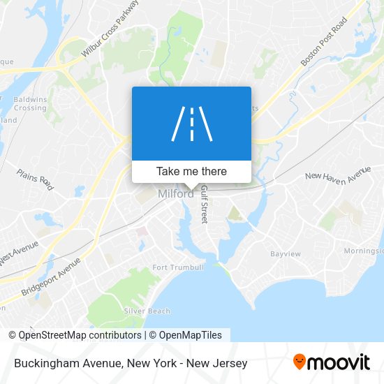 Mapa de Buckingham Avenue