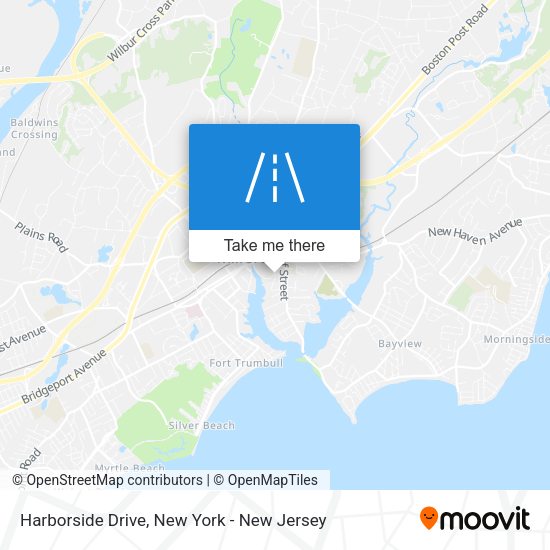 Mapa de Harborside Drive