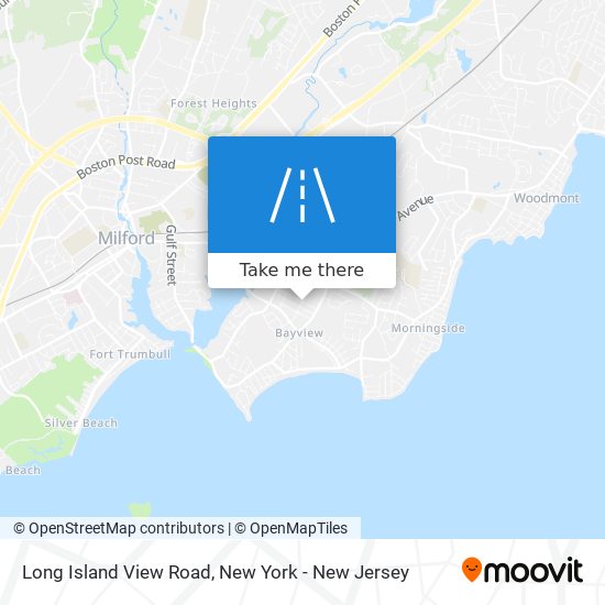 Long Island View Road map