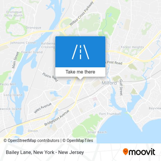 Mapa de Bailey Lane