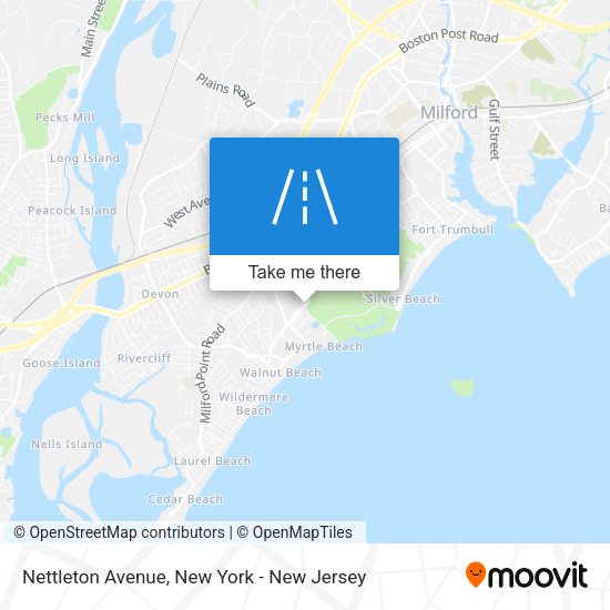 Mapa de Nettleton Avenue