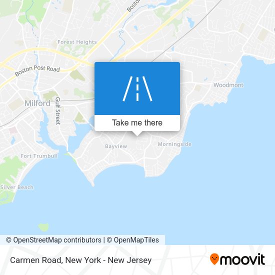 Mapa de Carmen Road