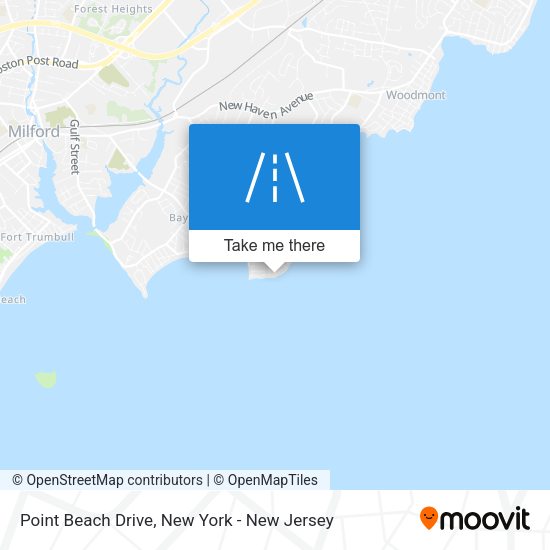 Point Beach Drive map