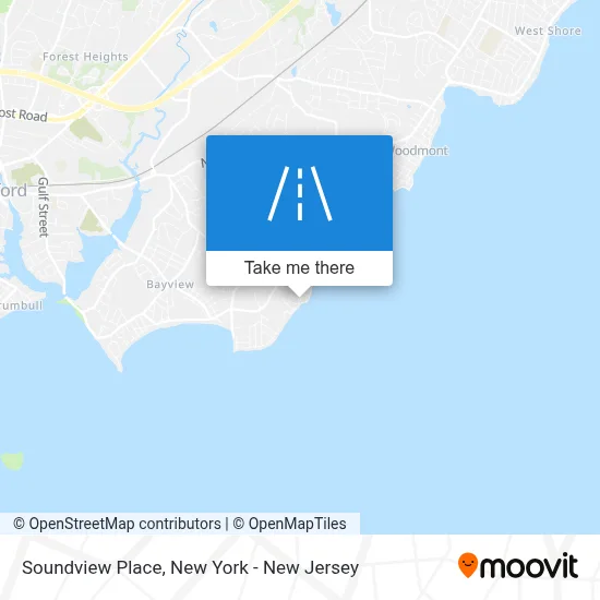 Soundview Place map