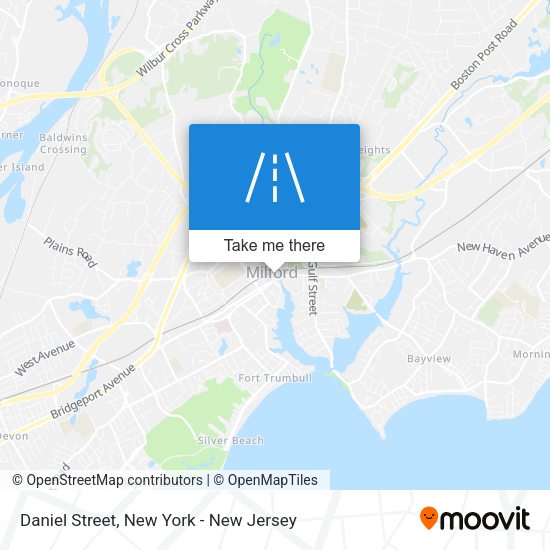 Mapa de Daniel Street