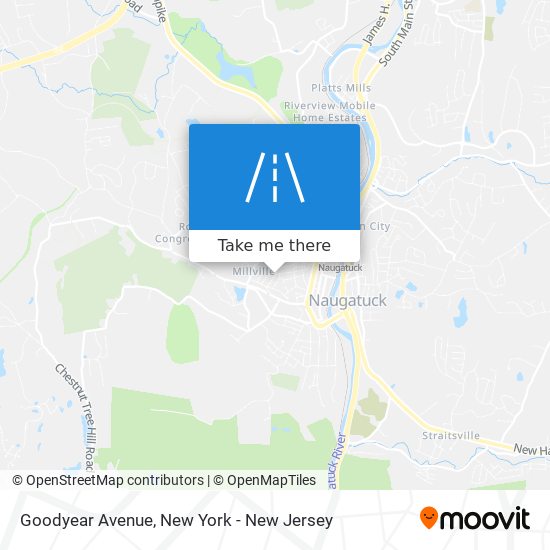 Goodyear Avenue map