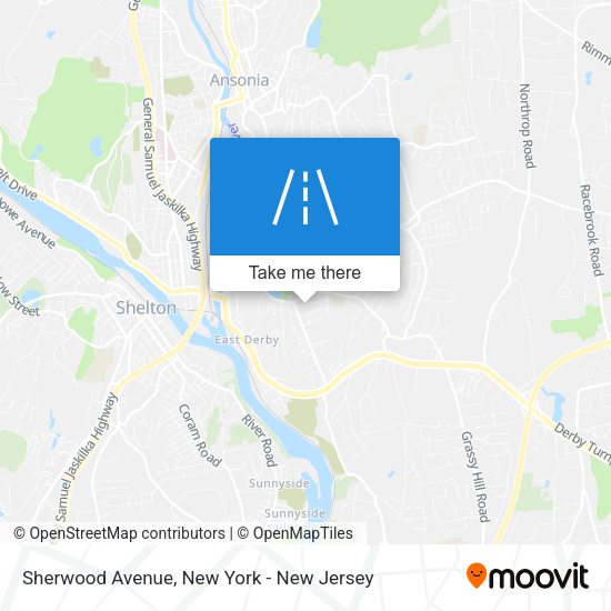 Mapa de Sherwood Avenue