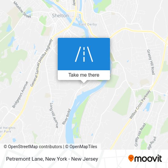 Mapa de Petremont Lane