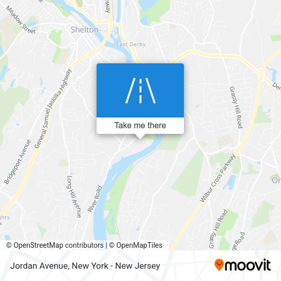 Mapa de Jordan Avenue
