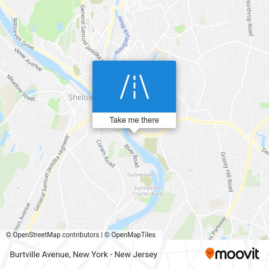 Mapa de Burtville Avenue
