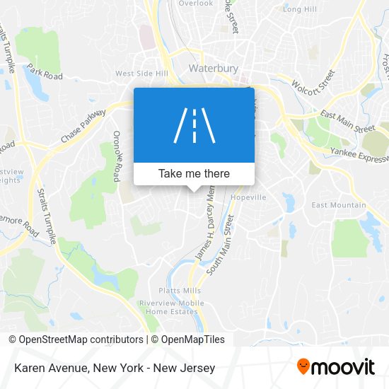 Mapa de Karen Avenue