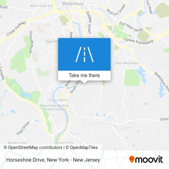Mapa de Horseshoe Drive