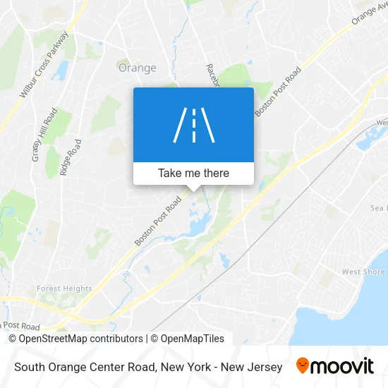 Mapa de South Orange Center Road