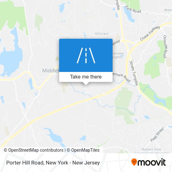 Mapa de Porter Hill Road