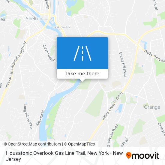 Mapa de Housatonic Overlook Gas Line Trail