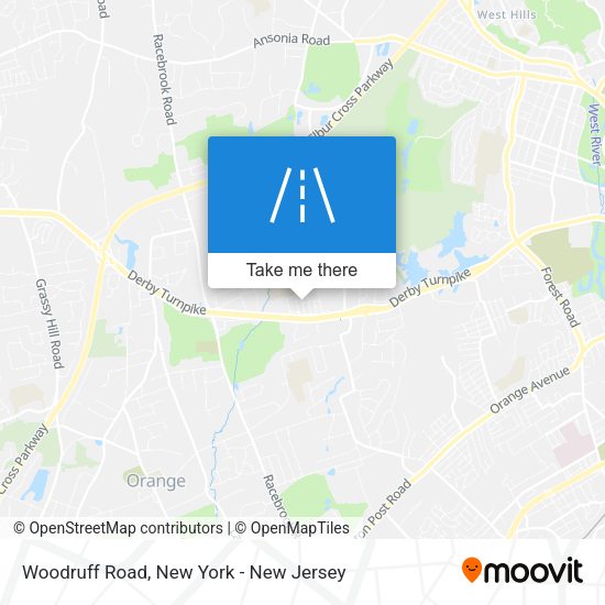 Mapa de Woodruff Road