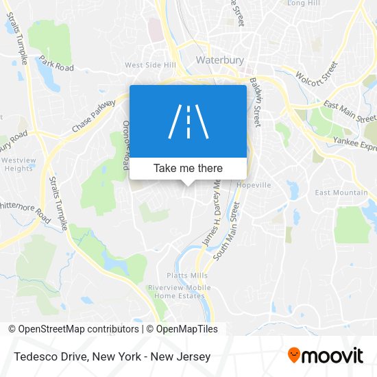 Mapa de Tedesco Drive