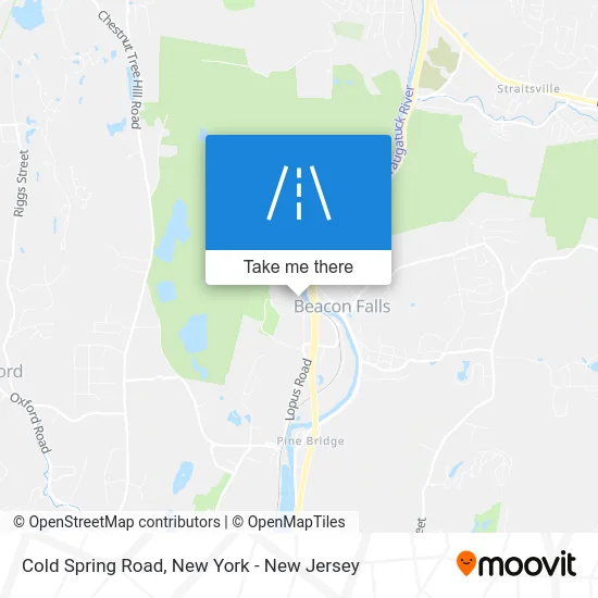 Cold Spring Road map
