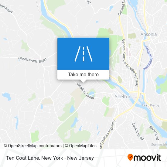 Mapa de Ten Coat Lane