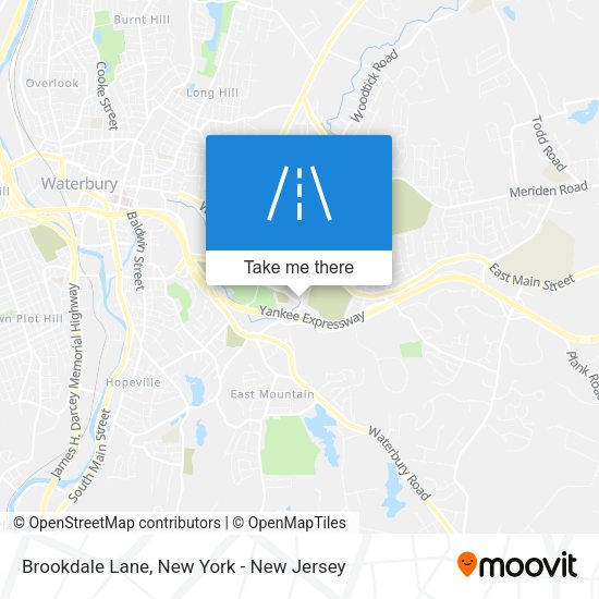 Brookdale Lane map