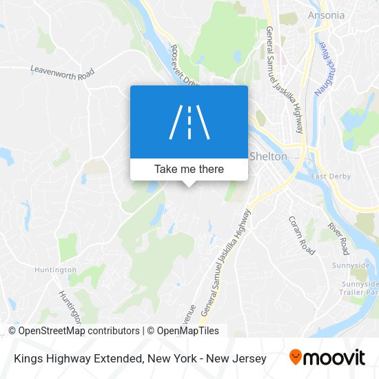 Mapa de Kings Highway Extended