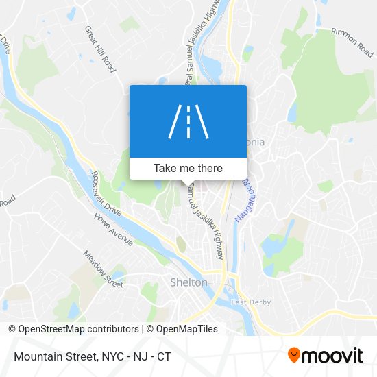 Mountain Street map