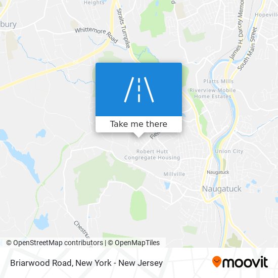 Mapa de Briarwood Road