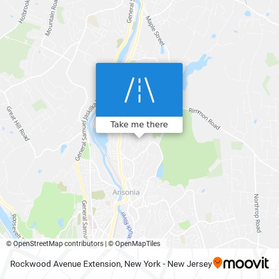 Mapa de Rockwood Avenue Extension