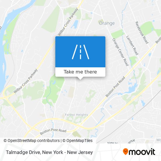 Mapa de Talmadge Drive