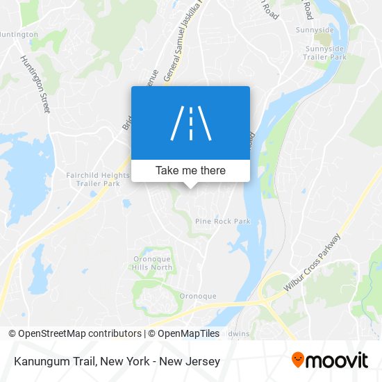 Kanungum Trail map