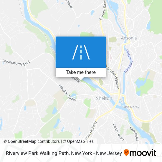 Riverview Park Walking Path map
