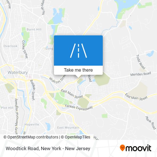 Mapa de Woodtick Road