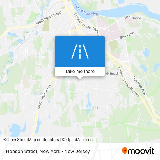 Mapa de Hobson Street