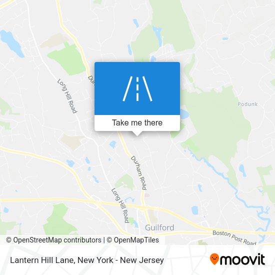 Mapa de Lantern Hill Lane