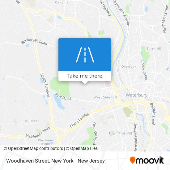 Mapa de Woodhaven Street