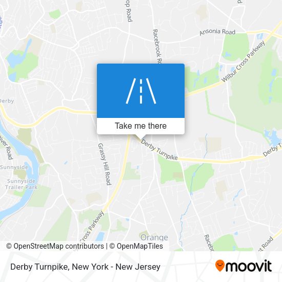 Mapa de Derby Turnpike