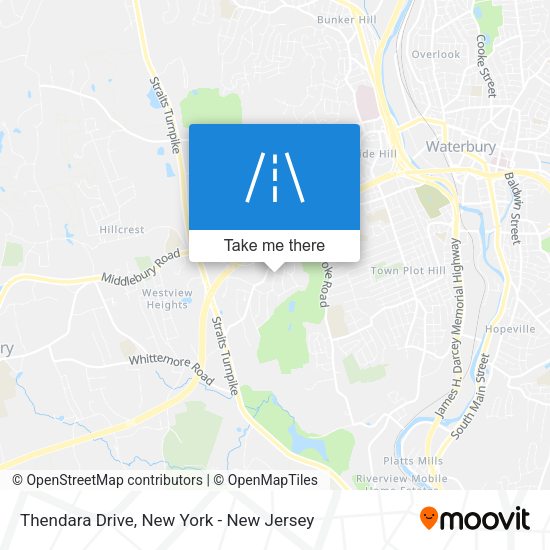 Mapa de Thendara Drive