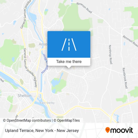 Mapa de Upland Terrace