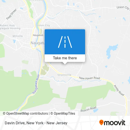 Davin Drive map