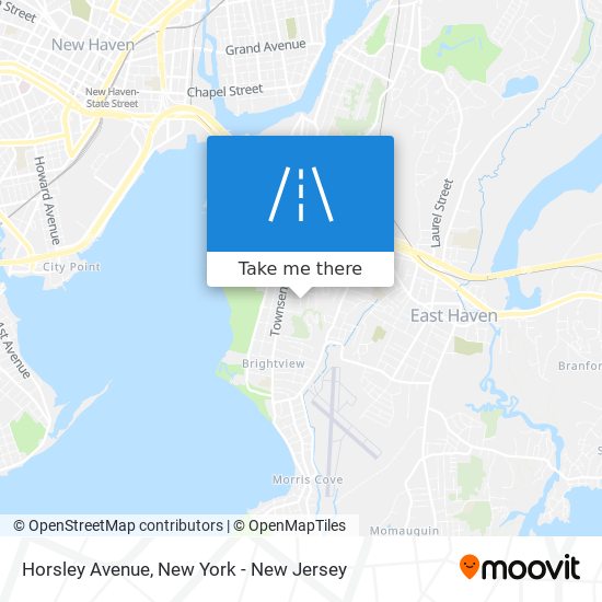 Horsley Avenue map