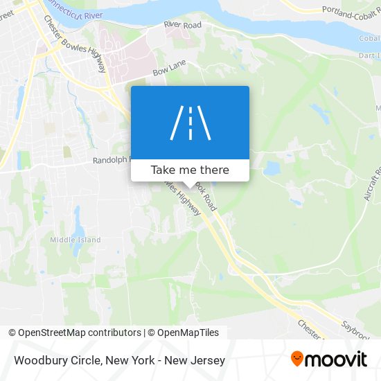 Mapa de Woodbury Circle