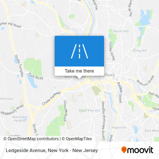 Mapa de Ledgeside Avenue